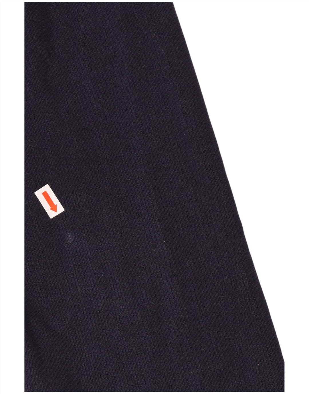 Suéter com capuz gráfico feminino Tommy Hilfiger Reino Unido 14 algodão azul marinho médio