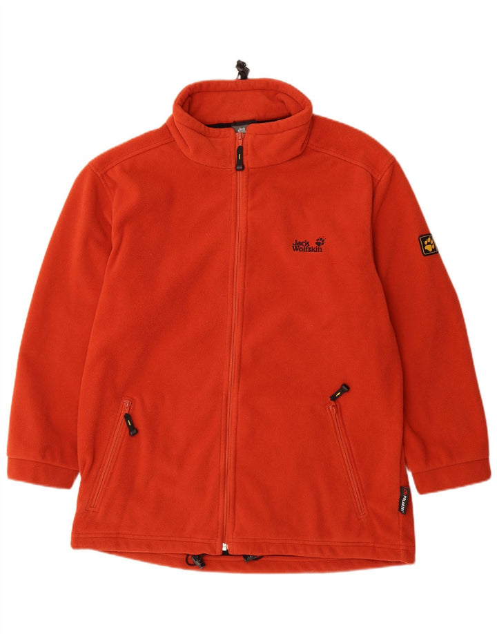 Jaqueta de lã masculina JACK WOLFSKIN Reino Unido 44 XL laranja poliéster