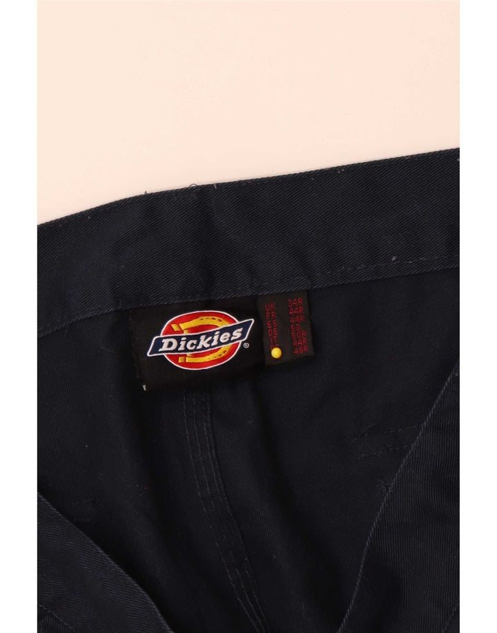 Calça Dickies masculina Pegged Cargo W34 L30 azul marinho poliéster