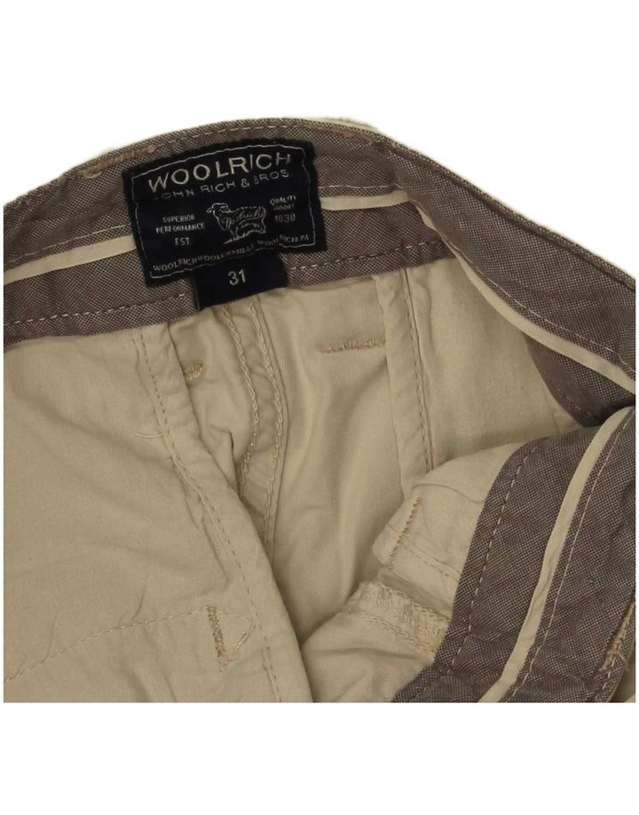 Calças Chino Slim Masculina Woolrich W31 L27 Bege