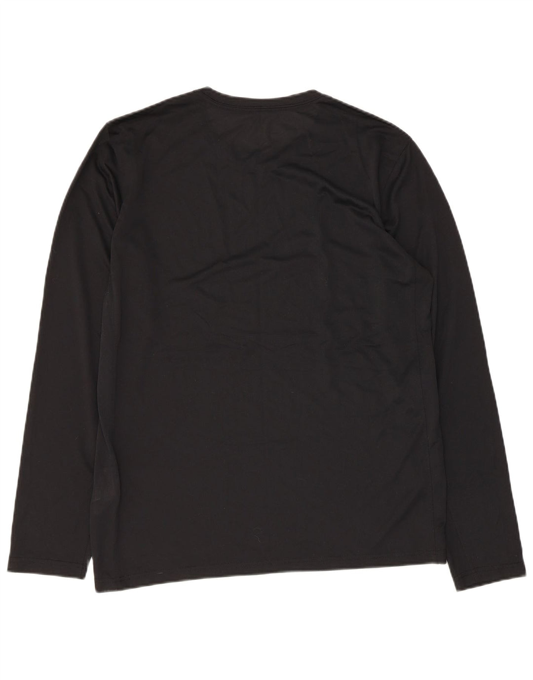 Nike Mens Dri Fit Top Manga Longa Médio Poliéster Preto