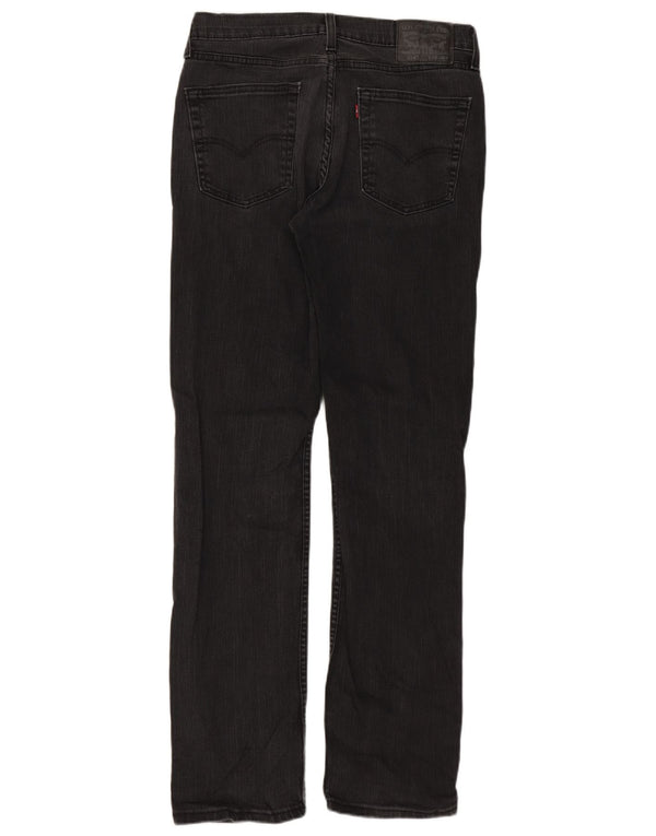 Jeans Levis 514 Straight Masculino W32 L34 Algodão Preto