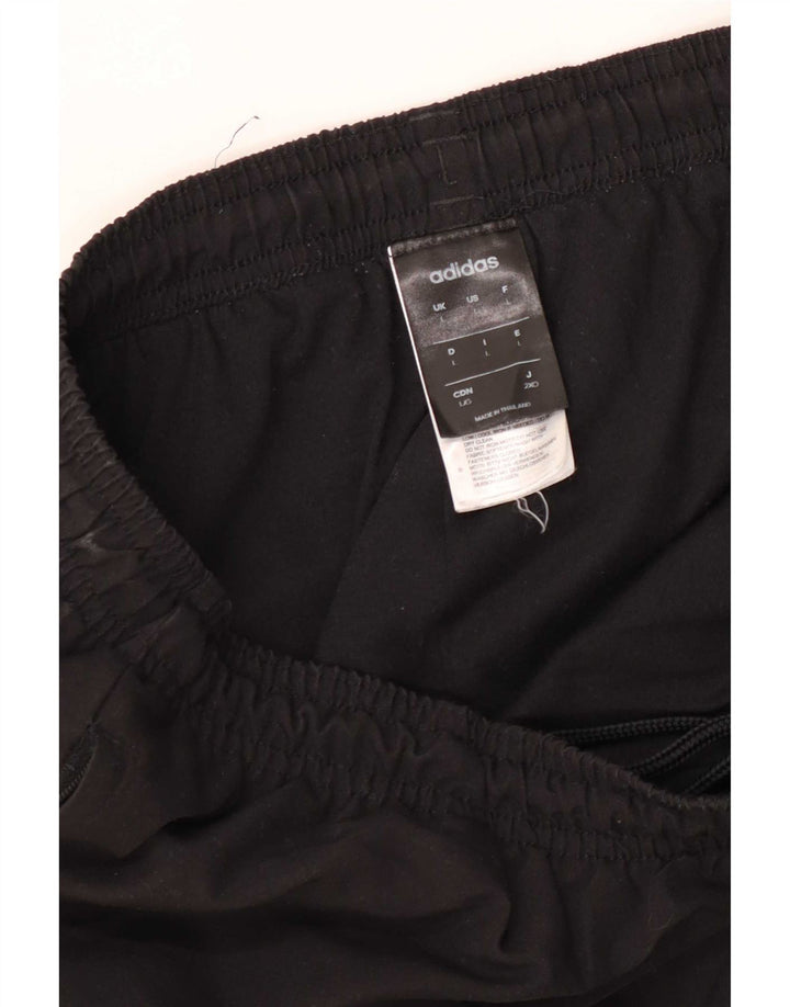 Adidas Mens Treino Calças Joggers Grande Poliéster Preto