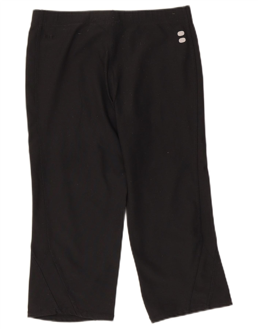 Leggings Nike Capri Femininas UK 10/12 Médio Preto Poliéster