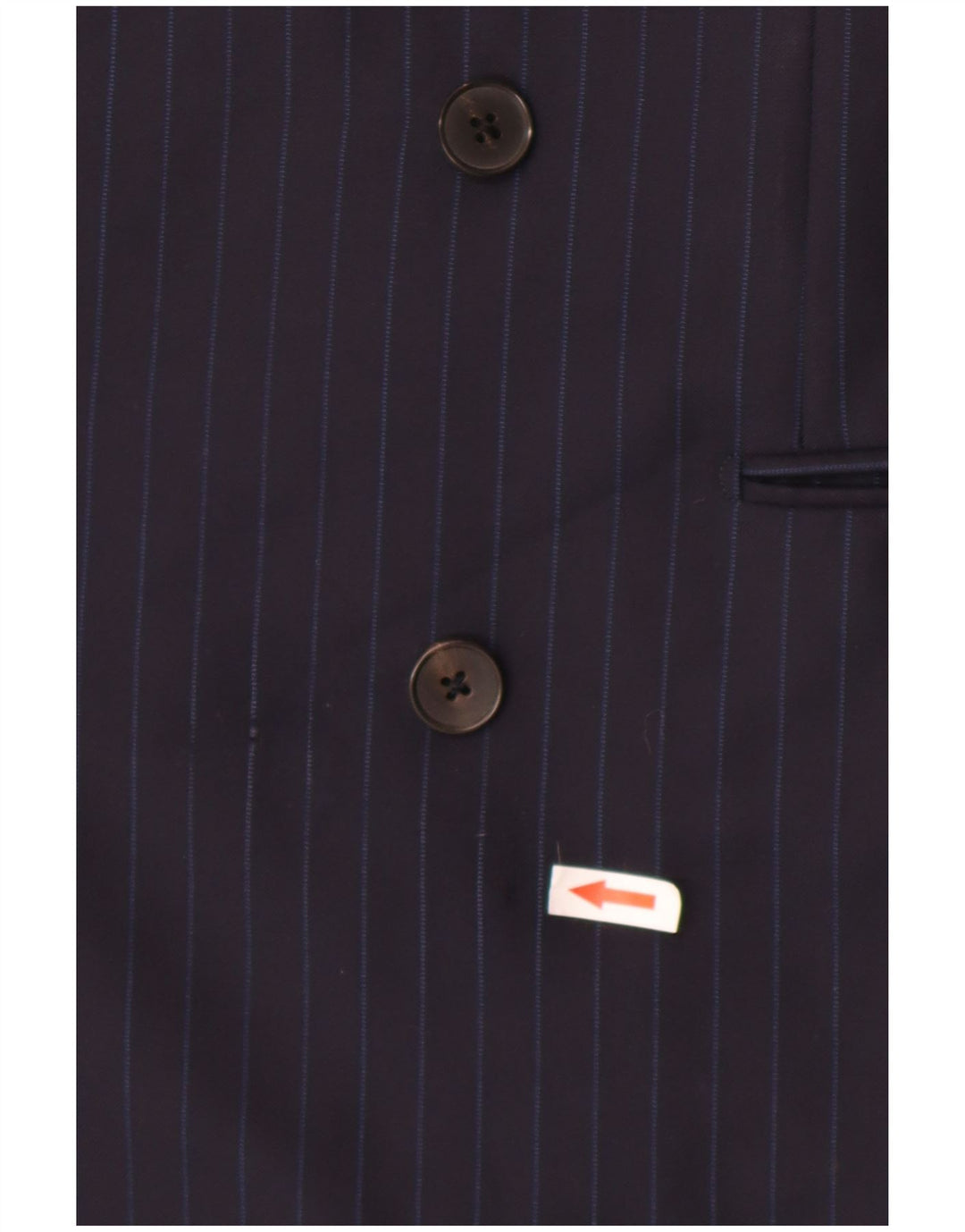 Jaqueta Blazer Masculina Ermenegildo Zegna IT 48 Médio Azul Marinho Clássico