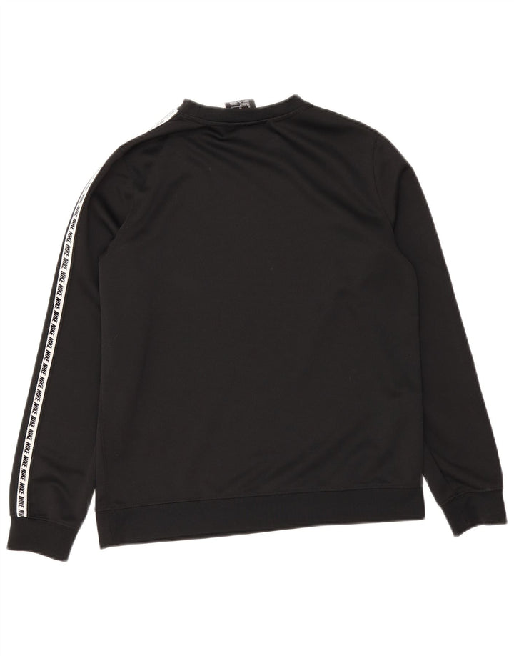 Moletom gráfico Nike Boys Jumper 13-14 anos XL preto poliéster