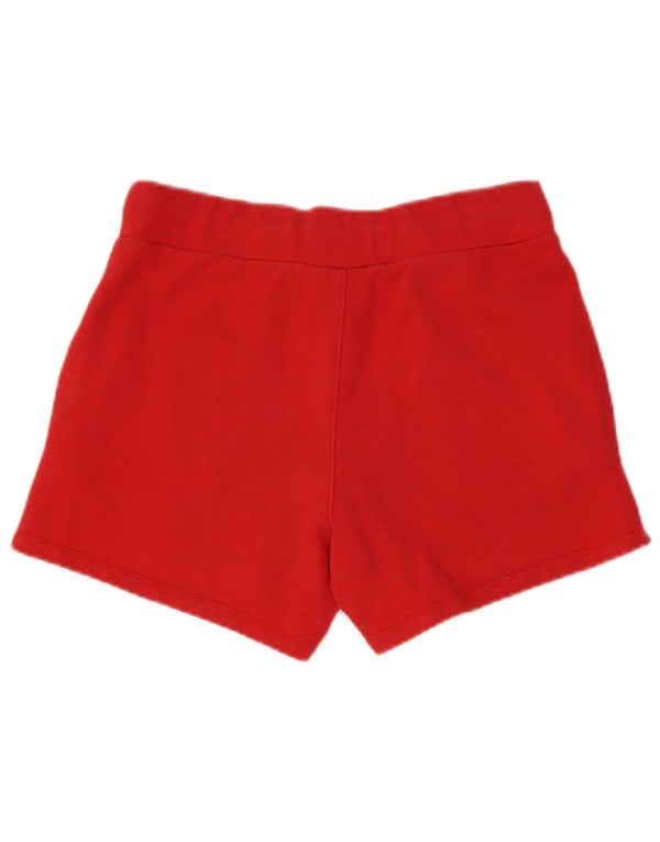 Shorts esportivos femininos Champion UK 10 pequenos vermelhos
