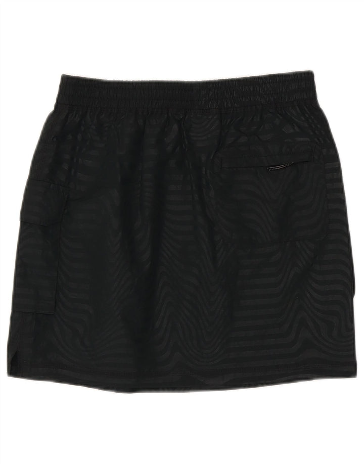 Saia Cargo Feminina Converse Pequena W27 Nylon Listrado Preto