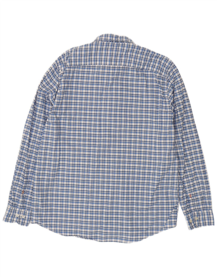 Camisa masculina TOMMY HILFIGER XL algodão xadrez azul