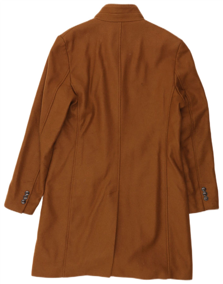 Sobretudo masculino Zara UK 38 marrom médio