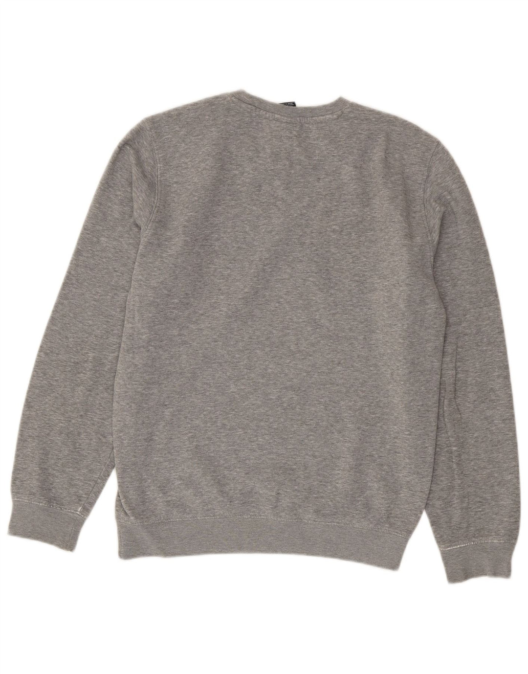 Champion moletom masculino jumper médio cinza algodão manchado
