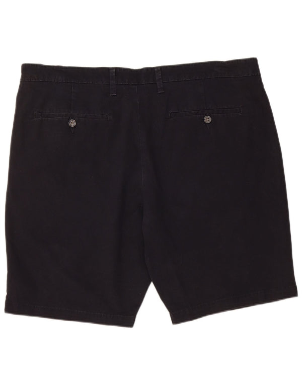Shorts Chino Masculino Marks & Spencer W38 XL Azul Marinho Algodão