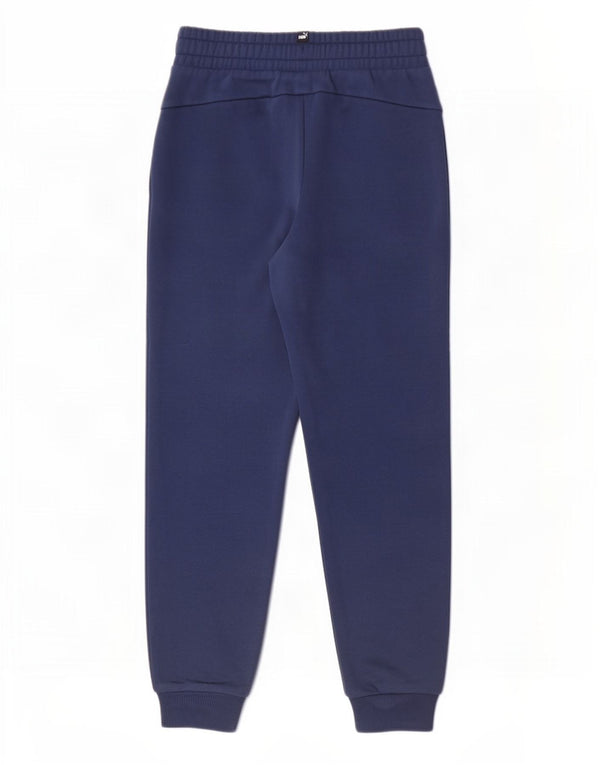 Calça de treino Puma Boys Joggers 11-12 anos azul marinho algodão