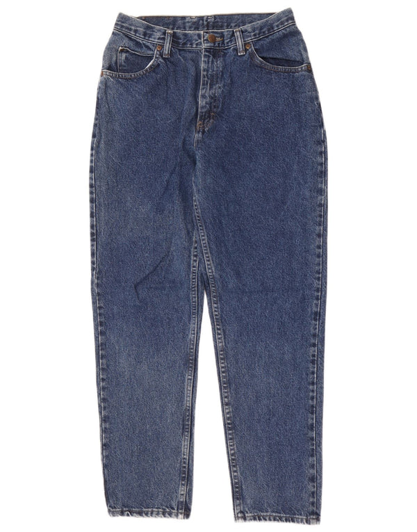 Calça jeans feminina Lee cintura alta cônica US 10 médio W26 L29 algodão azul