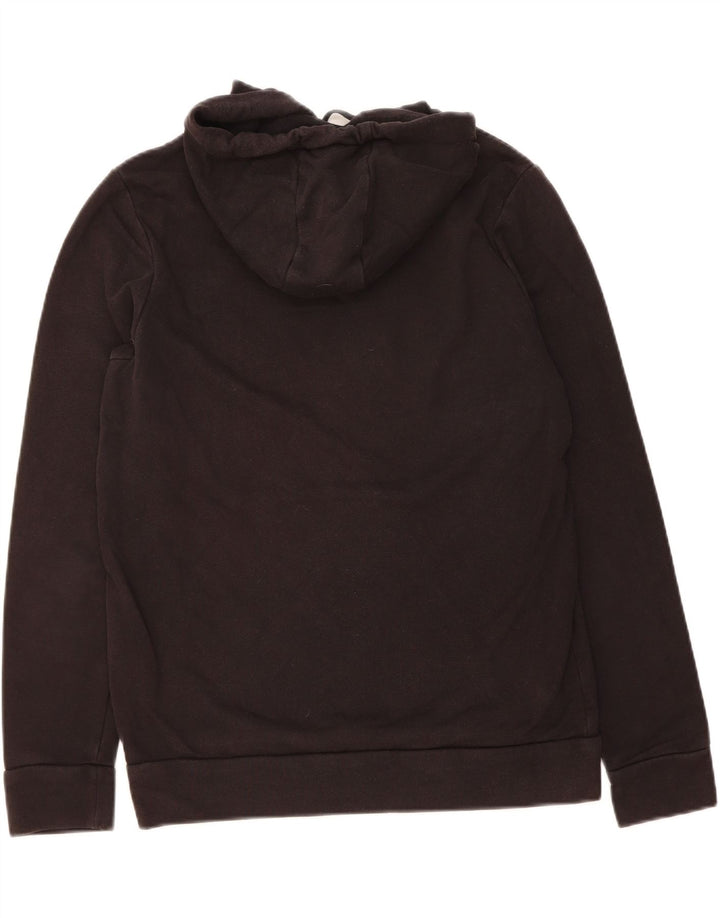 CALVIN KLEIN moletom com capuz gráfico masculino médio algodão preto