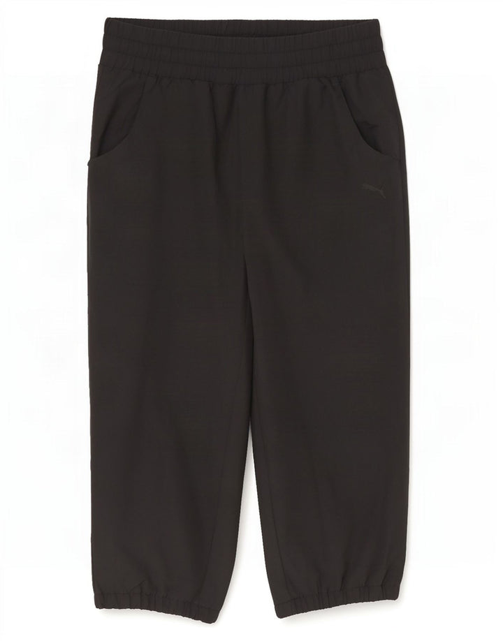 Puma Calça Capri Feminina UK 10 Pequena Preta