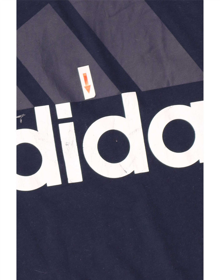 Camiseta Adidas Masculina Graphic Top XL Azul Marinho