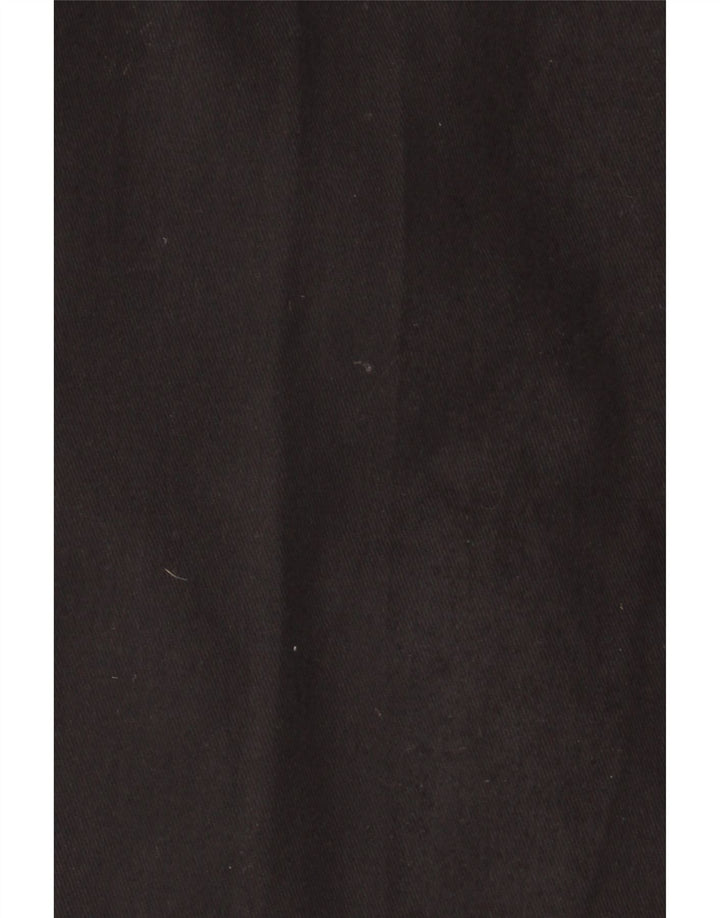 Calças Chino retas masculinas Dickies W34 L32 poliéster preto