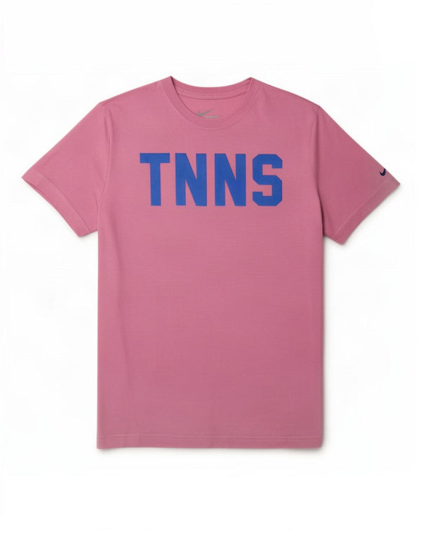 Camiseta Nike masculina regular fit gráfica top médio rosa poliéster