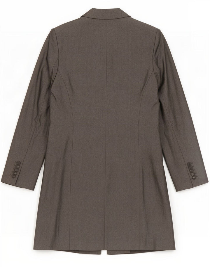 Sobretudo feminino Sportstaff UK 10 viscose cinza pequeno