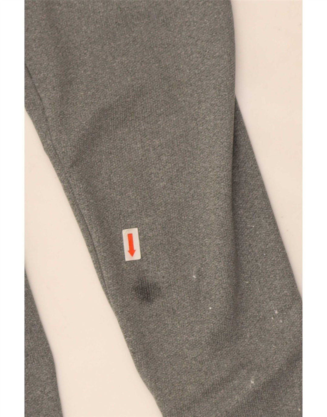 Pulôver masculino Nike Dri Fit com decote em zíper, blusa de treino pequena cinza poliéster