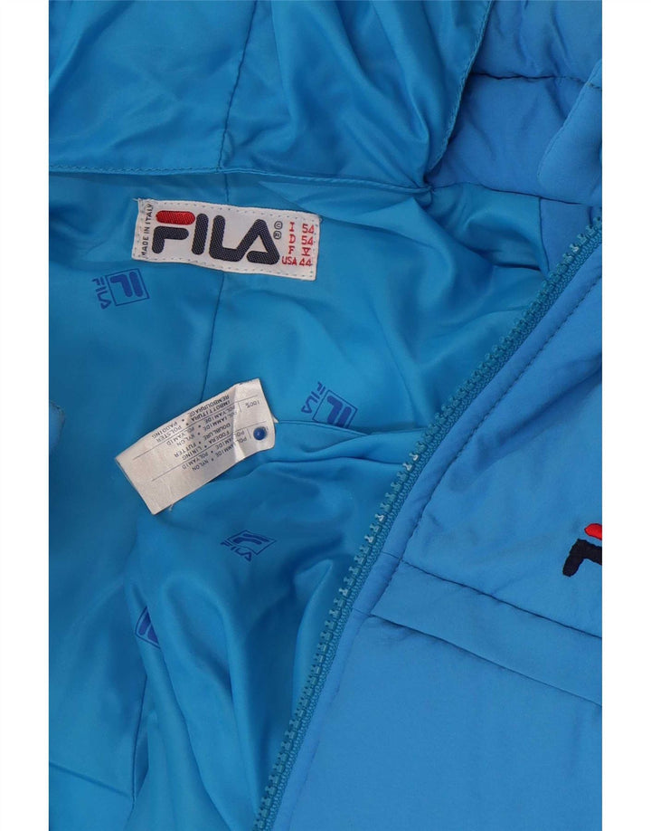 Macacão de esqui masculino Fila com capuz IT 54 grande azul poliamida