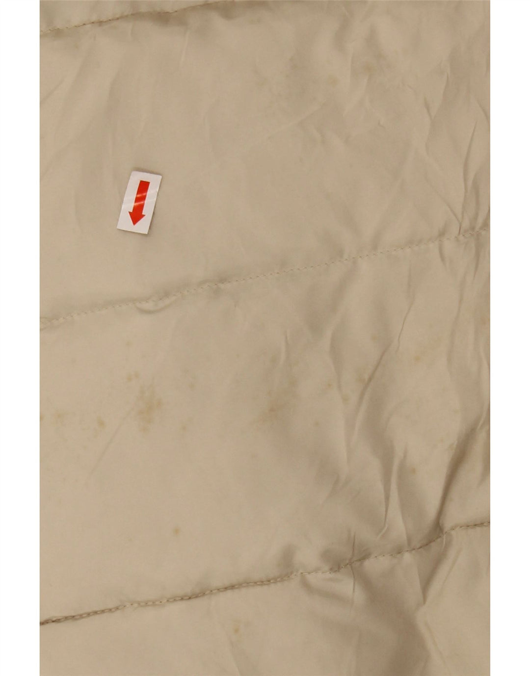 SERGIO TACCHINI Jaqueta feminina acolchoada com capuz IT 42 poliéster bege médio