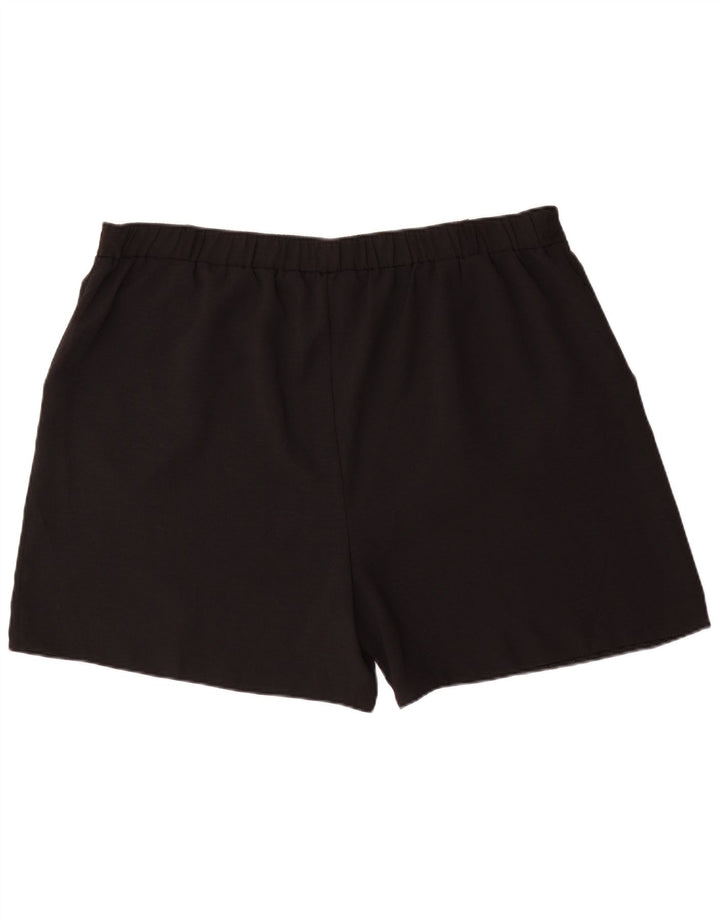 M&Co Shorts Chino Feminino UK 20 2XL W40 Poliéster Preto
