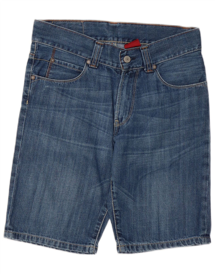 Shorts jeans para meninos Levi's 13-14 anos W30 algodão azul