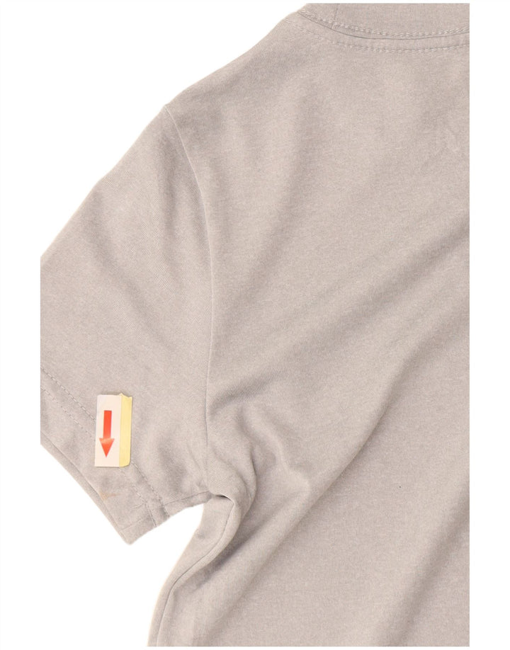 Camiseta PUMA Menino 5-6 Anos Cinza Poliéster