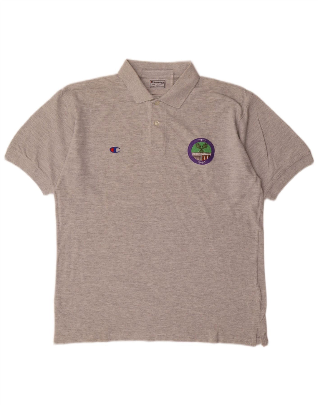 Camisa polo masculina CHAMPION cinza médio