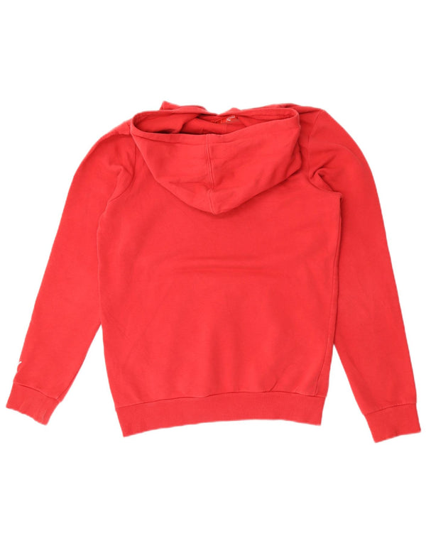 Jumper com capuz gráfico feminino Puma 13-14 anos vermelho