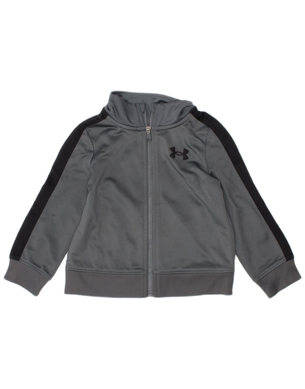 Jaqueta Adidas Bebê Meninos Treino Top 18-24 Meses Cinza Colorblock