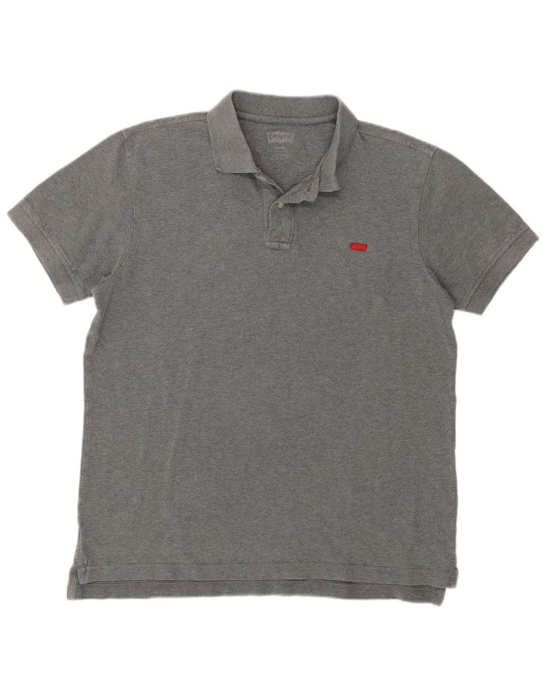 Camisa polo masculina LEVI'S cinza médio