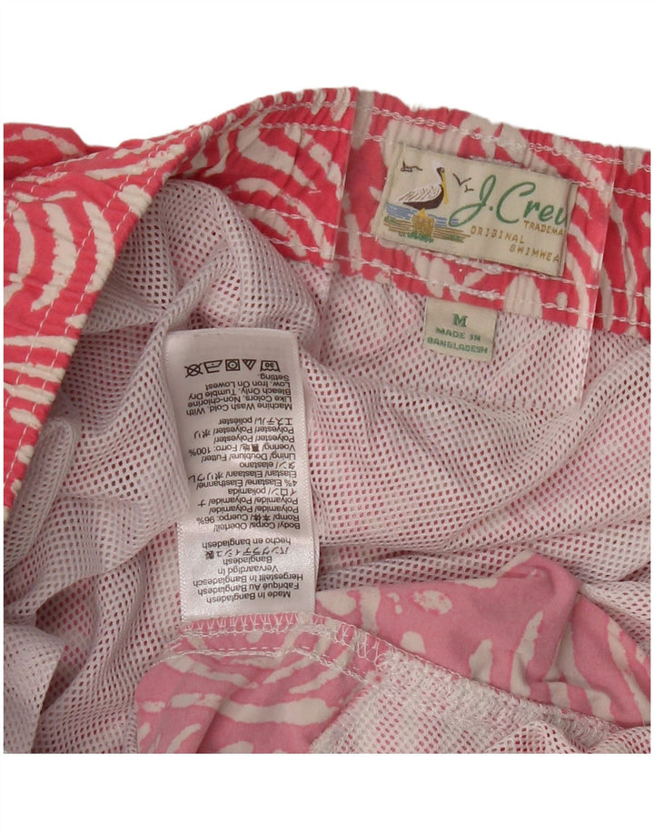J. CREW Calção de banho masculino médio rosa paisley poliamida