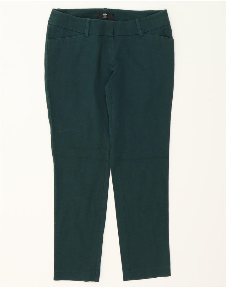 MOSSIMO Womens Stretch Slim Casual Trousers US 6 Medium W32 L26 Green Vintage Mossimo and Second-Hand Mossimo from Messina Hembry 