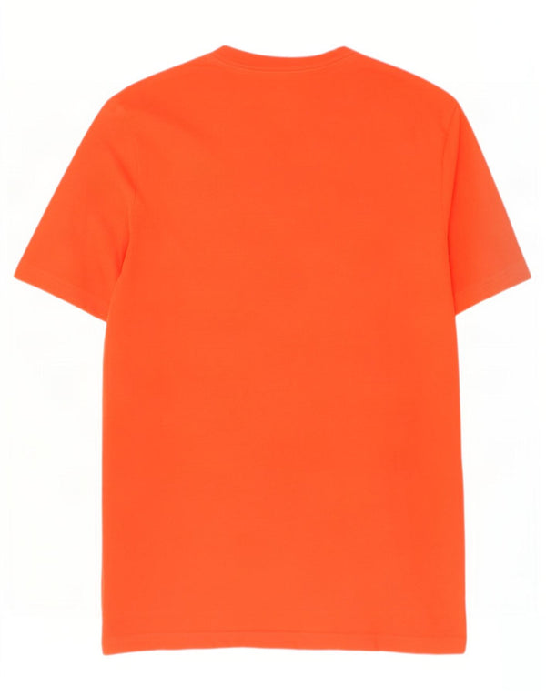 Camiseta Adidas Meninos Graphic 15-16 Anos Laranja Algodão