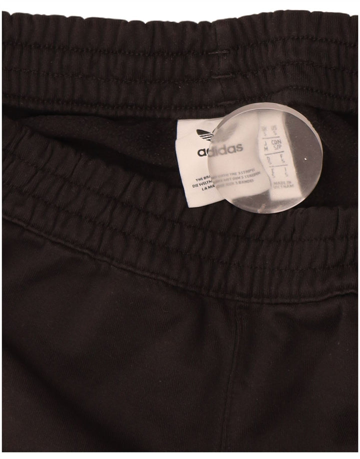Adidas Mens Graphic Treino Calça Joggers Pequeno Poliéster Preto