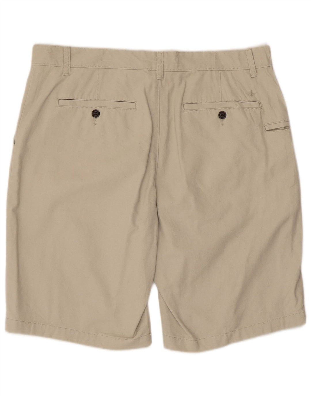 Shorts cargo masculino Dockers W36 grande algodão bege