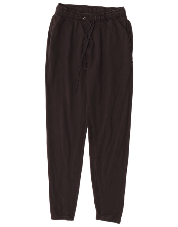 Calça de treino feminina Lotto Joggers UK 14 algodão preto médio