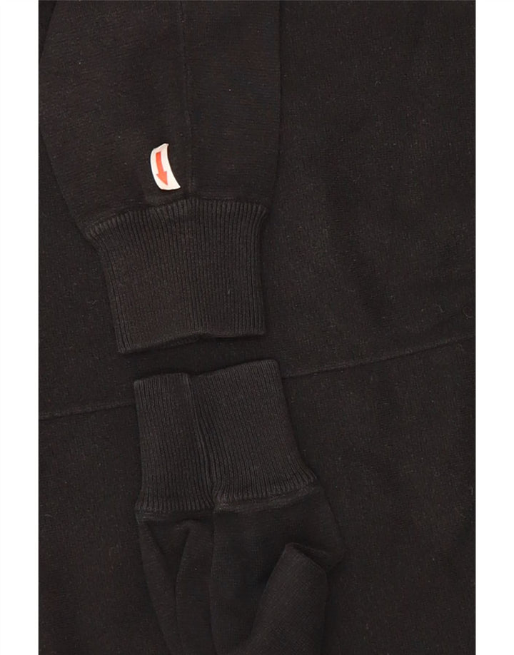Zara Moletom Masculino Jumper Médio Preto