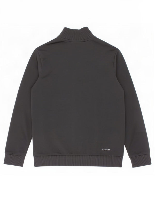 Jaqueta Adidas Boys Aeroready Tracksuit 7-8 Anos Preto Colorblock
