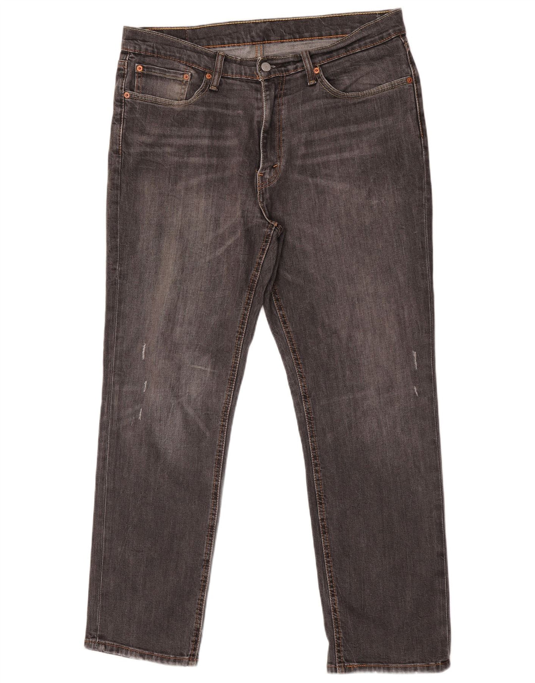 Levi's Masculino 541 Slim Jeans W36 L32 Cinza Algodão