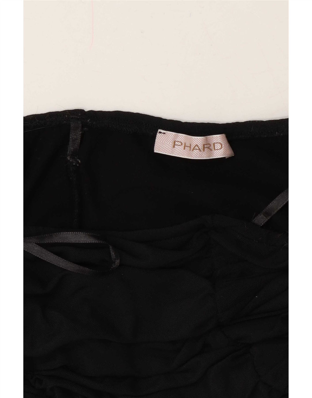 Vestido bodycon sem alças feminino Phard Reino Unido 8 pequeno preto