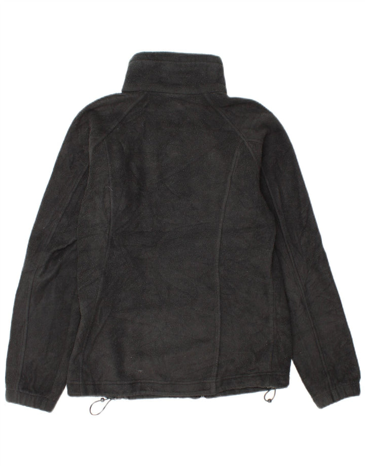 Jaqueta de lã feminina COLUMBIA UK 10 poliéster preto pequeno
