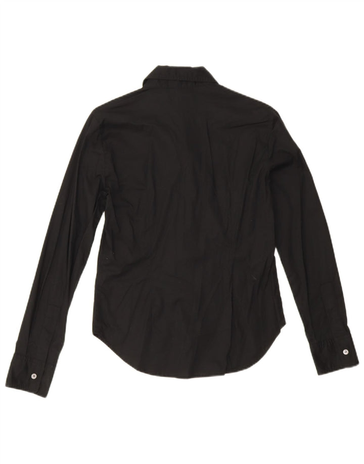 Camisa feminina Dkny US 2 XS algodão preto