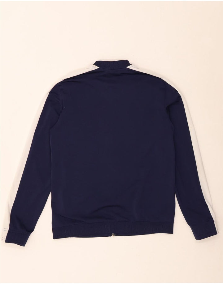 Jaqueta Puma Meninos Treino Top 13-14 Anos Azul Marinho Colorblock Poliéster