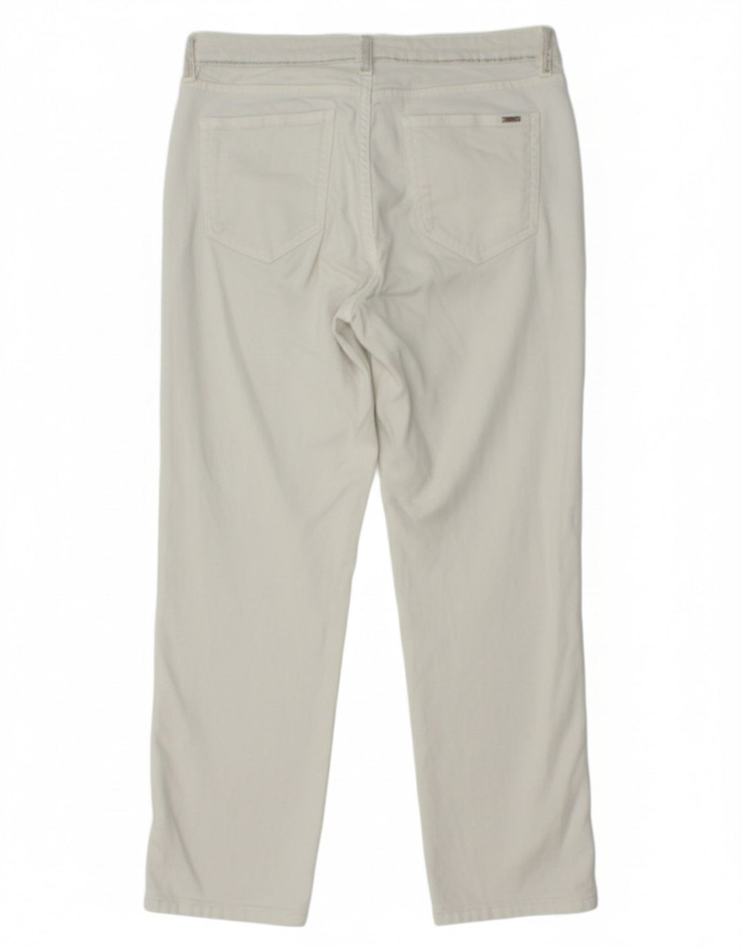 Calça jeans masculina MASSIMO DUTTI EU 40 médio W30 L26 branco