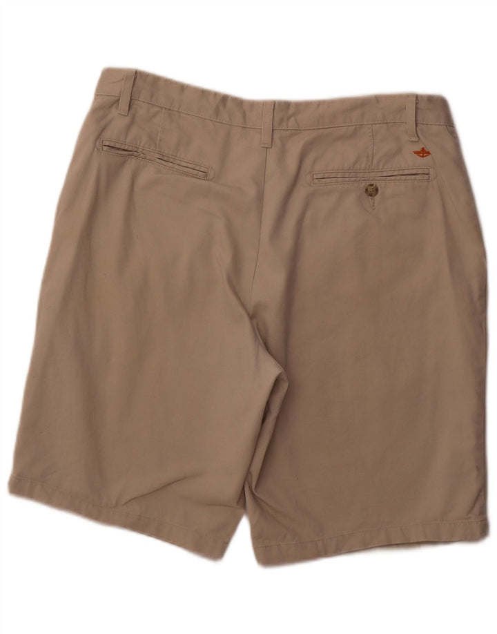 DOCKERS Mens Chino Shorts W34 Grande Algodão Bege