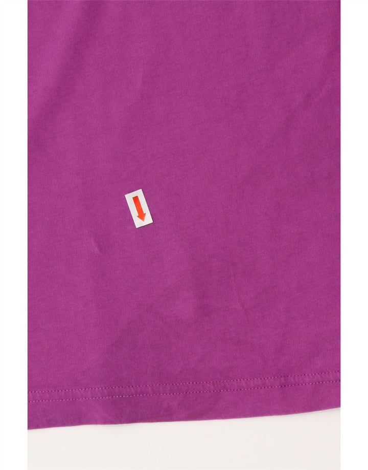 Camisa polo masculina MICHAEL KORS algodão roxo médio